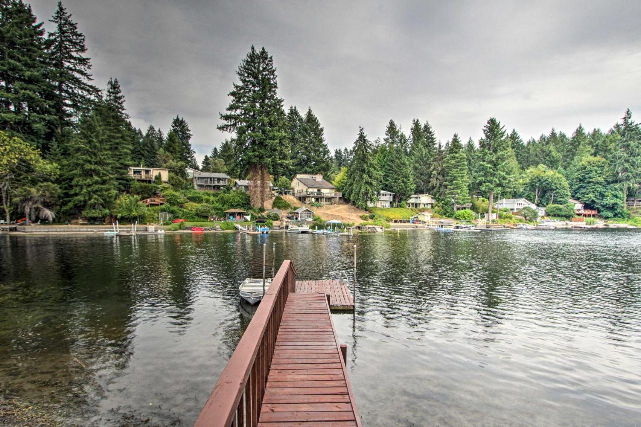 The Peacock House - Waterfront Home With Hot Tub! Olympia Exterior photo