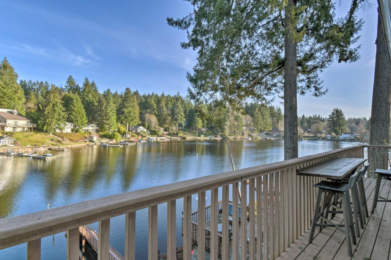 The Peacock House - Waterfront Home With Hot Tub! Olympia Exterior photo