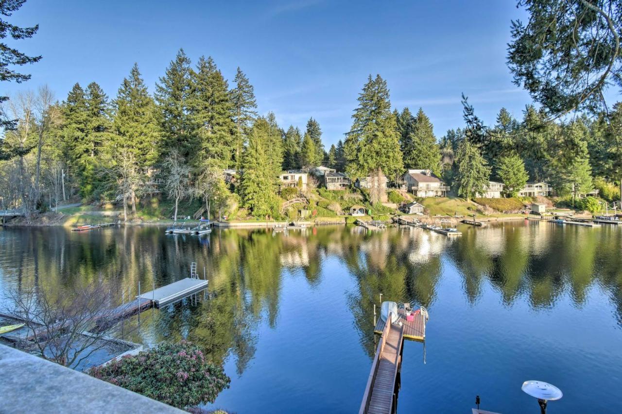 The Peacock House - Waterfront Home With Hot Tub! Olympia Exterior photo