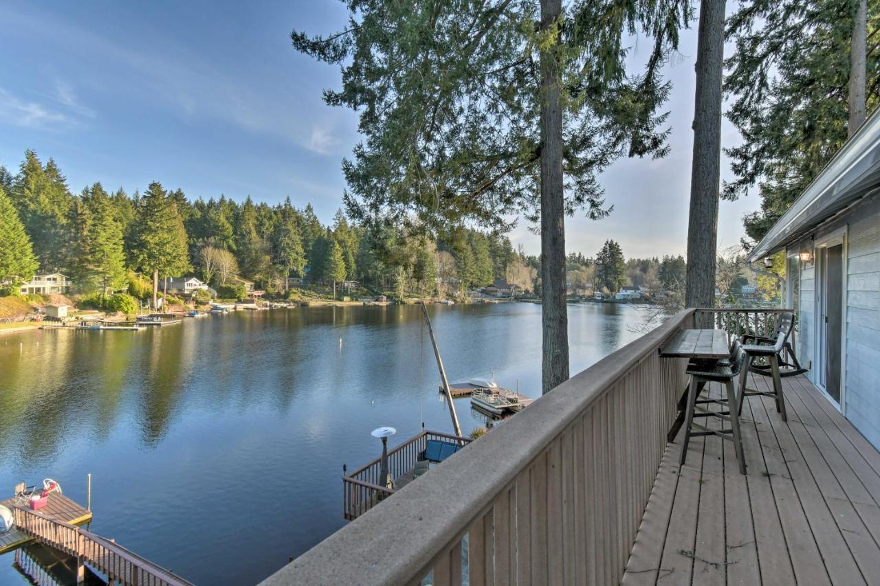 The Peacock House - Waterfront Home With Hot Tub! Olympia Exterior photo